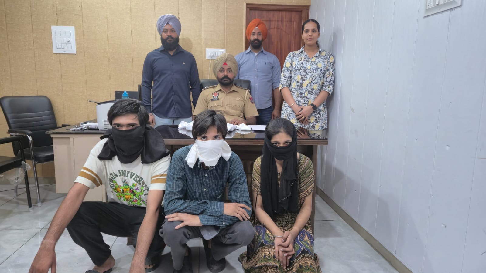 Mohali Cyber ??Police's big action; Three accused of honey-trap gang arrested